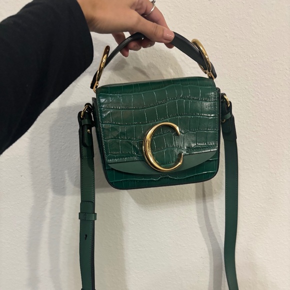 Chloe’s green bag - Picture 1 of 8